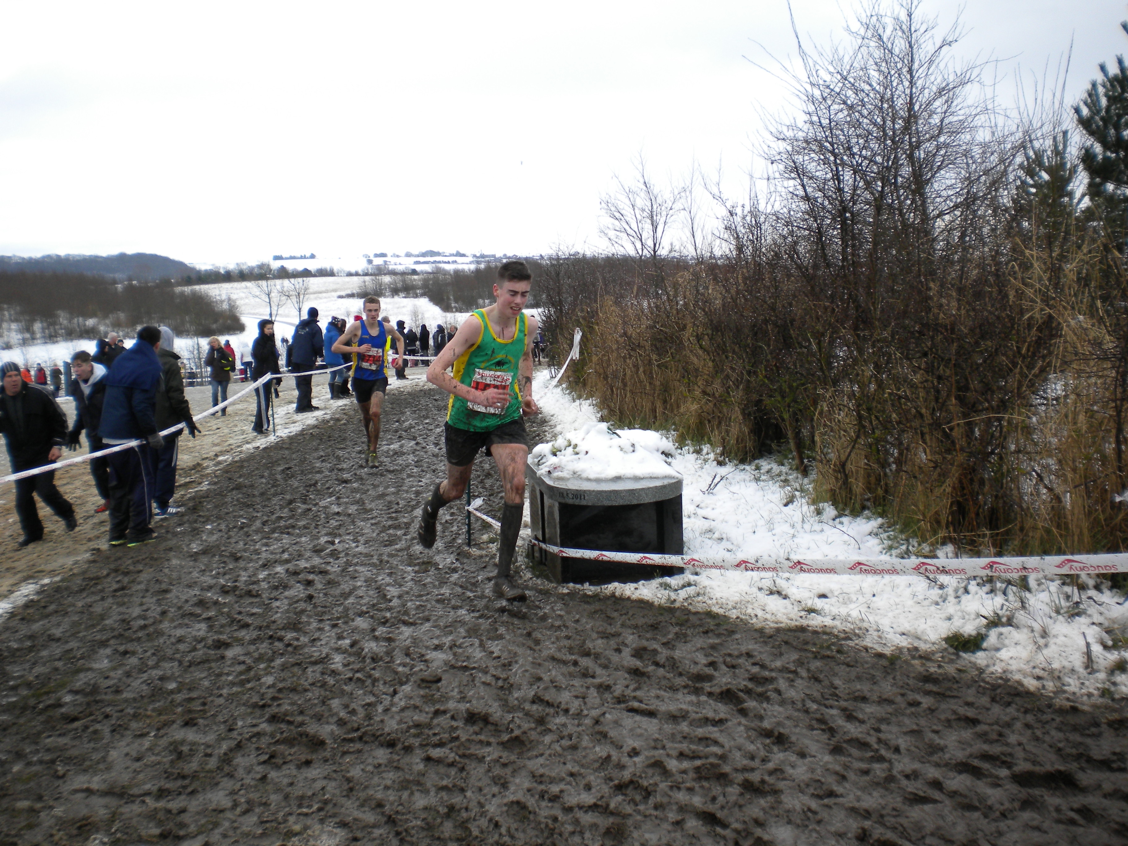 Joe Steward on his way to Silver